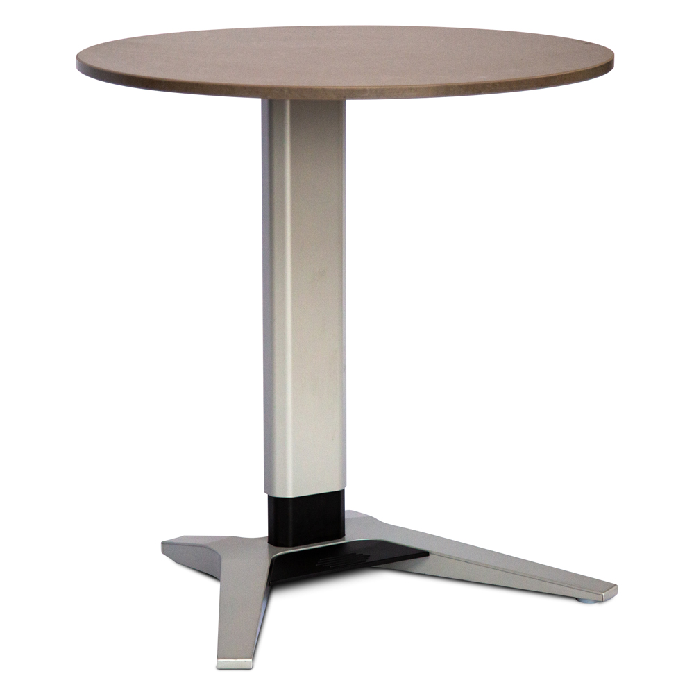 Elevate Height Adjustable Side Table - Round Shaped