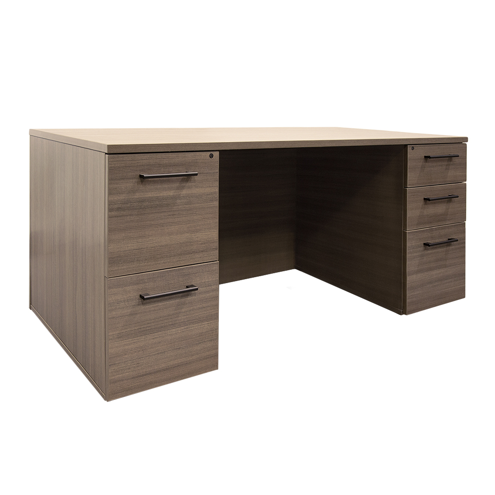 Tribute Double Pedestal Desk - 72