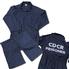 Jumpsuit Navy Long Sleeve Chest Pocket Only w/Grippers