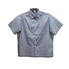 Sport Shirt - Short Sleeve - Light Blue - Men