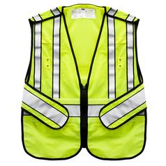 ANSI/ISEA 207-2011 Class 2 WOVEN 4-Point Break Away Vest