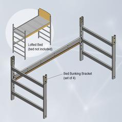 Metro Campus Beds: Lofting Kit