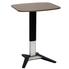 Elevate Height Adjustable Side Table - Boat Shaped