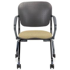 Pacifica Nesting Chair With Arms - Poly Back