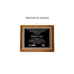 Medium Size Plaque