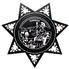 Metal Sign - California State Seal (Star)