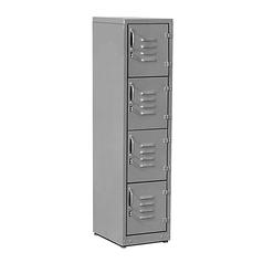 Tiered Locker: 4 High