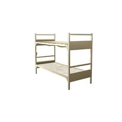 Half Panel Bunk Bed: Double Tier - Springs